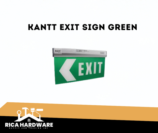 KANTT EXIT SIGN GREEN