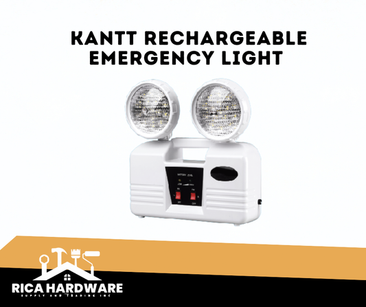KANTT RECHARGEABLE EMERGENCY LIGHT 6W