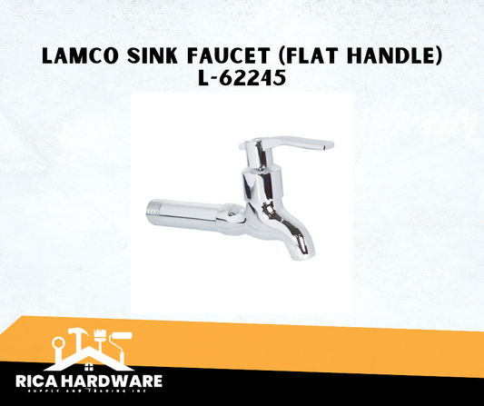 LAMCO SINK FAUCET (FLAT HANDLE) L-62245