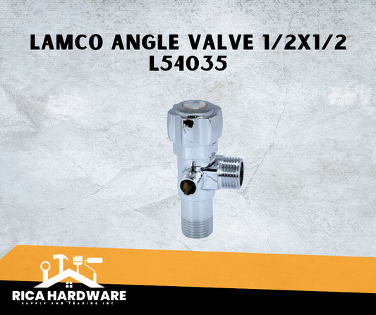 LAMCO ANGLE VALVE 1/2X1/2 L54035