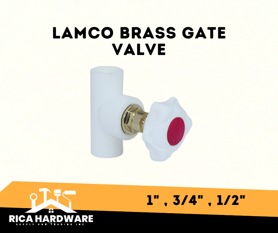 LAMCO BRASS GATE VALVE