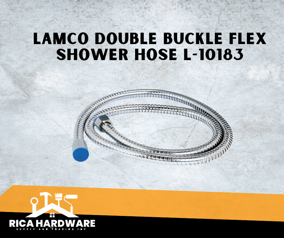 LAMCO DOUBLE BUCKLE FLEX SHOWER HOSE L-10183