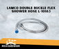 LAMCO DOUBLE BUCKLE FLEX SHOWER HOSE L-10183