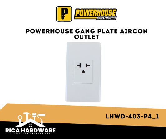 POWERHOUSE LHWD-403-P4_1 GANG PLATE AIRCON OUTLET