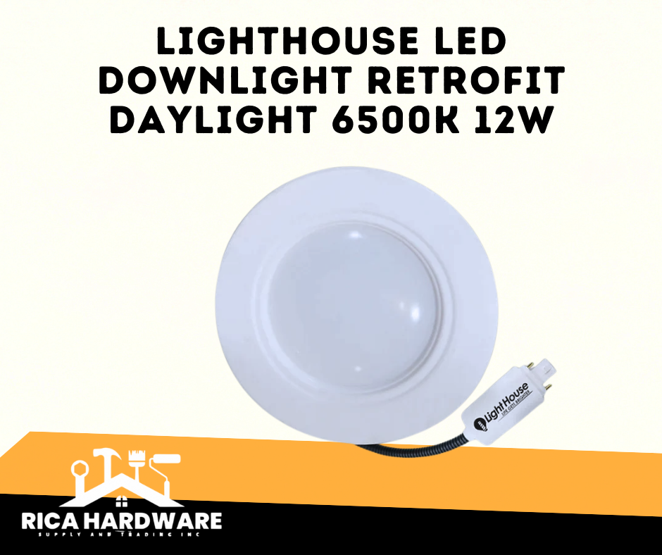 POWERHOUSE LED DOWNLIGHT RETROFIT DAYLIGHT 6500K 12W