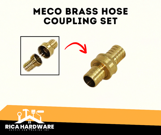 MECO BRASS HOSE COUPLING SET