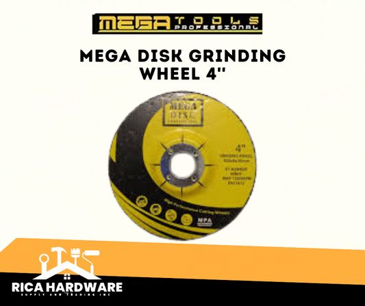 MEGA DISK GRINDING WHEEL 4''