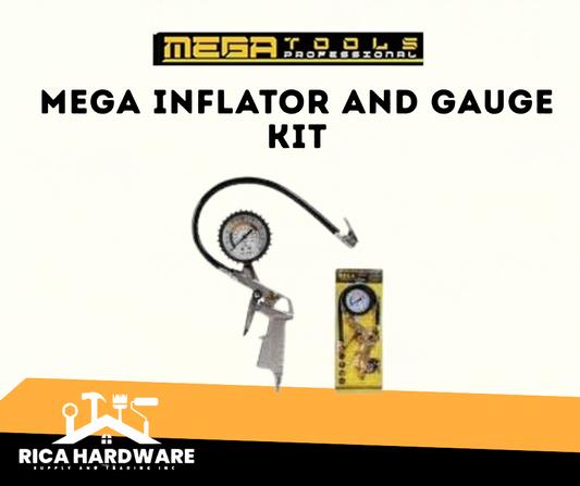 MEGA INFLATOR AND GAUGE KIT
