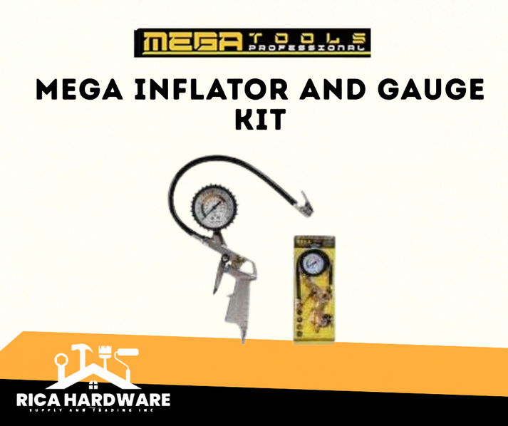 MEGA INFLATOR AND GAUGE KIT – Rica Hardware Supply And Trading Inc.