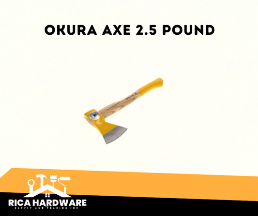 OKURA AXE W/ FIBERGLASS HANDLE 2.5LBS