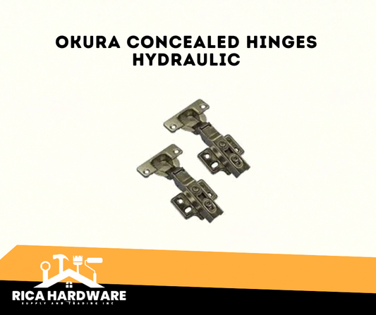 OKURA CONCEALED HINGES HYDRAULIC (SELF CLOSING)