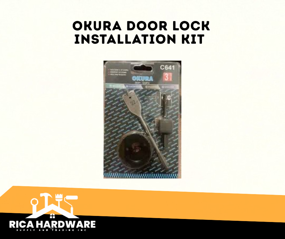 OKURA DOOR LOCK INSTALLATION KIT L641