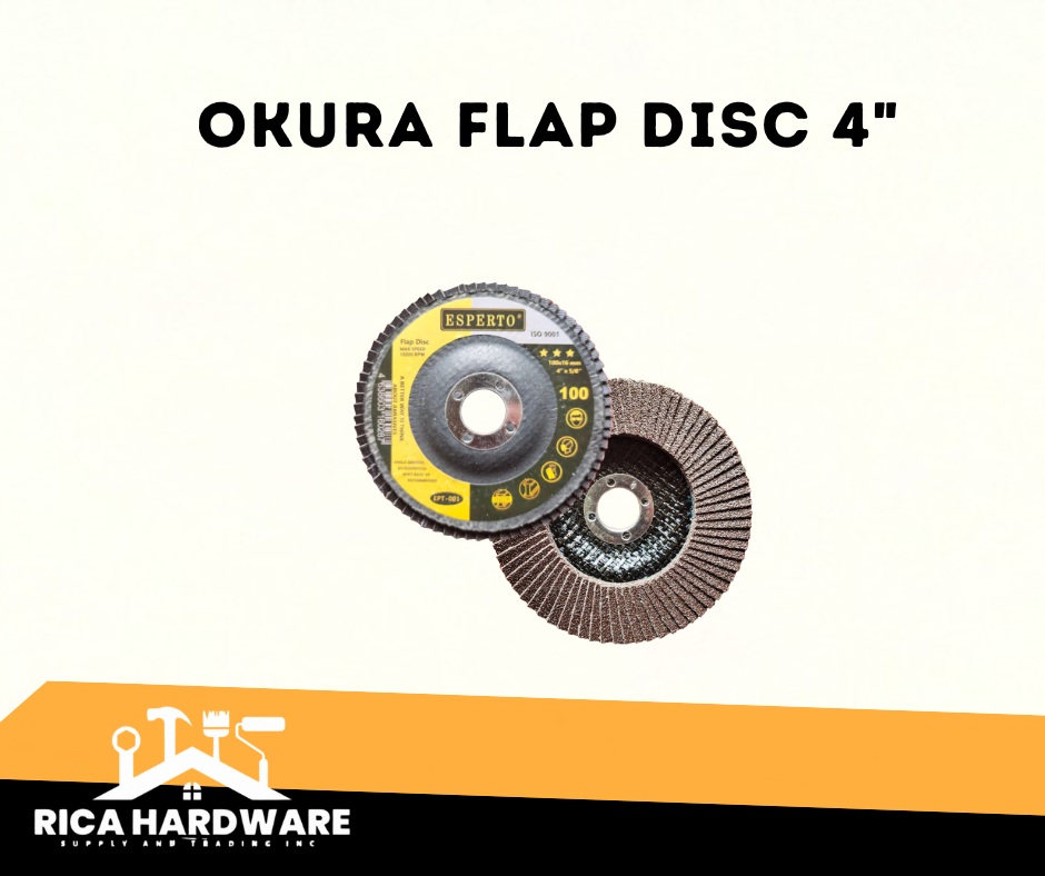 OKURA FLAP DISC 4"