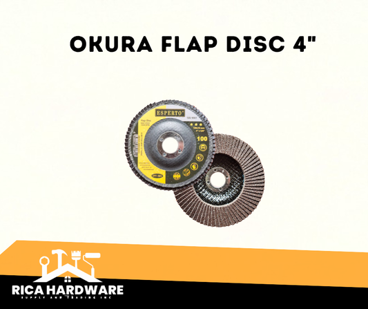 OKURA FLAP DISC 4"