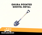 OKURA POINTED SHOVEL METAL