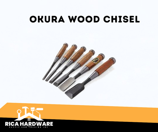 OKURA WOOD CHISEL (FLAT)