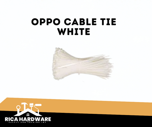 OPPO CABLE TIE WHITE