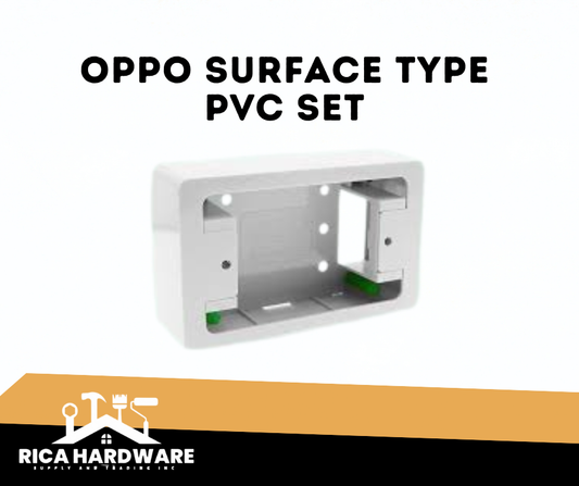 OPPO SURFACE BOX TYPE PVC WHITE