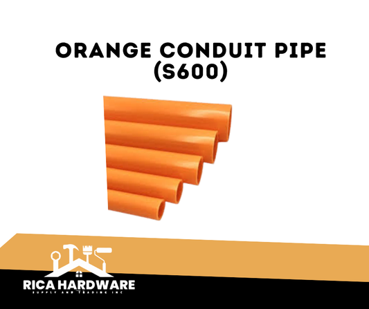 ORANGE CONDUIT PIPE (S600)