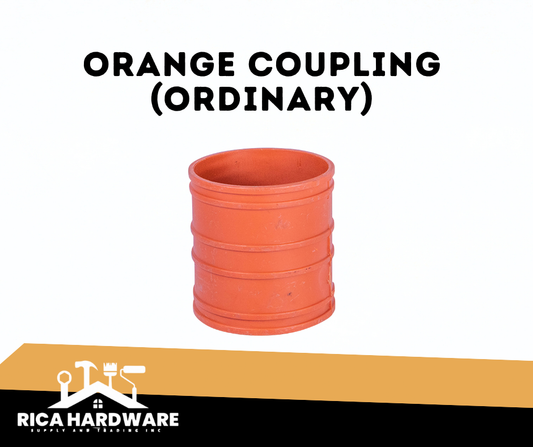 ORANGE COUPLING (ORDINARY) (1/2",2",3",4".6)
