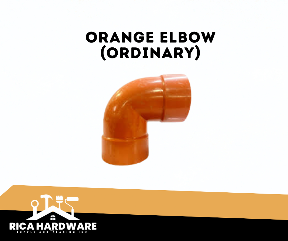 ORANGE ELBOW (ORDINARY) 90*/45* (2X90,2X45,3X90,3X45,4X90,4X45)