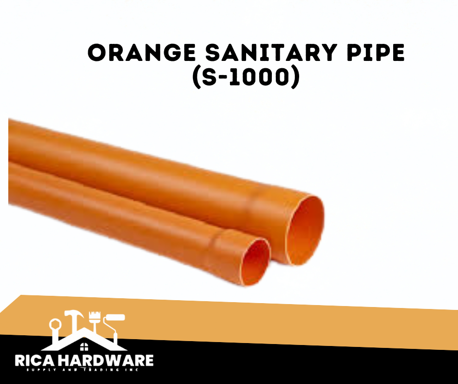 ORANGE SANITARY PIPE (S-1000)