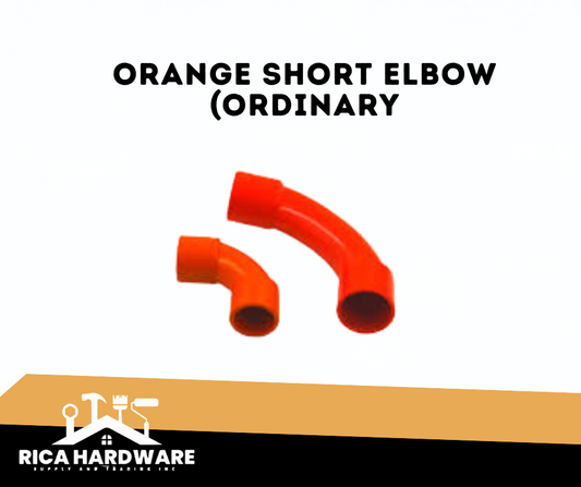 ORANGE SHORT ELBOW (ORDINARY) ( 1/2, 3/4, 1 )