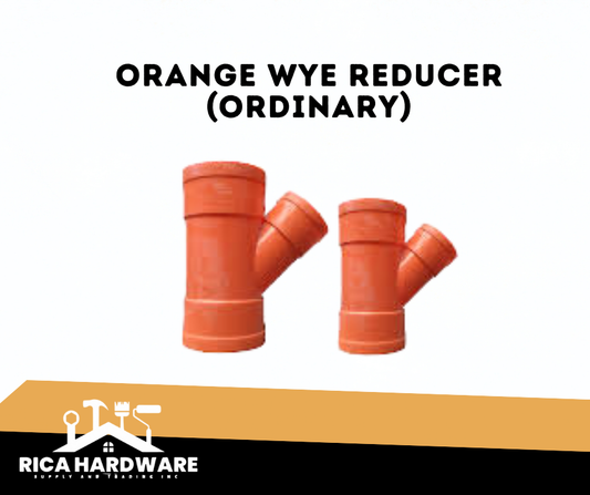 ORANGE WYE REDUCER (ORDINARY) (2X3,2X4,3X4)