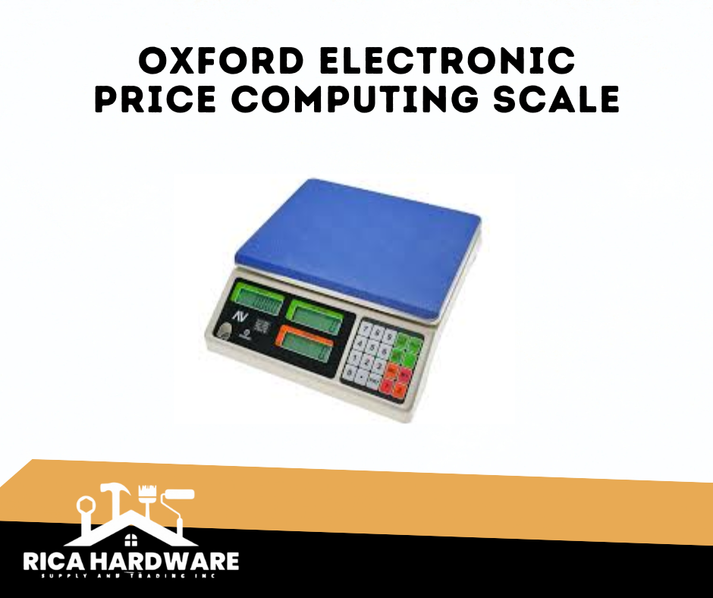 OXFORD ELECTRONIC PRICE COMPUTING SCALE – Rica Hardware Supply And ...