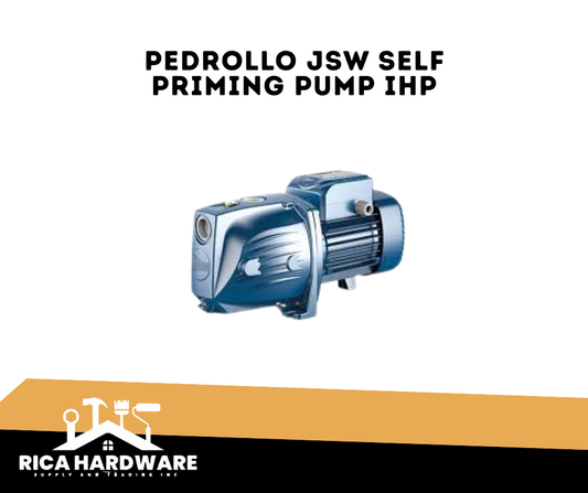 PEDROLLO JSW SELF PRIMING PUMP 1HP