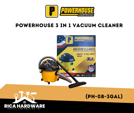 POWERHOUSE 3 IN 1 VACUUM CLEANER (PH-08-3GAL)