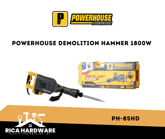 POWERHOUSE DEMOLITION HAMMER 1800W PH-85HD