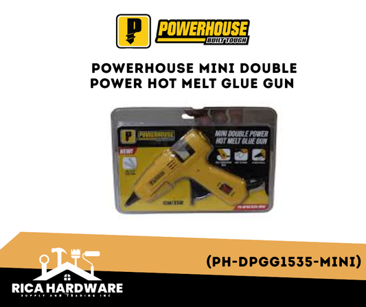 POWERHOUSE MINI DOUBLE POWER HOT MELT GLUE GUNv15W/35W (PH-DPGG1535-MINI)