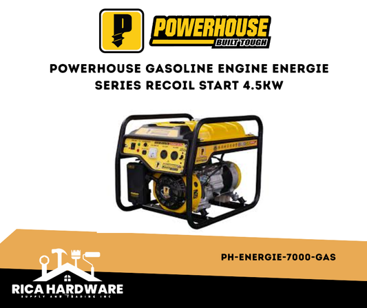 POWERHOUSE PH-ENERGIE-7000-GAS GASOLINE ENGINE ENERGIE SERIES RECOIL START 4.5KW