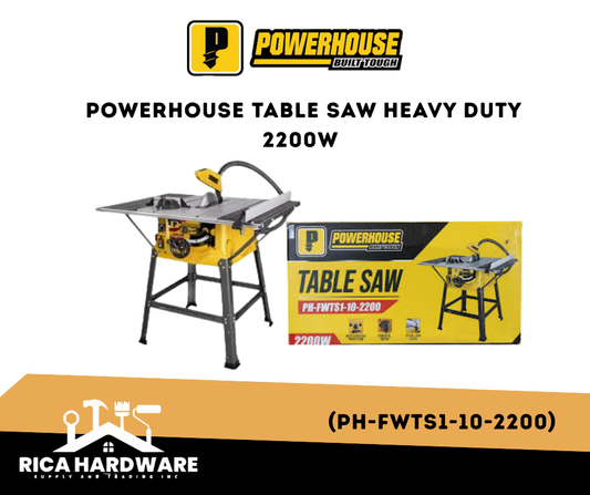 POWERHOUSE TABLE SAW HEAVY DUTY 2200W (PH-FWTS1-10-2200)
