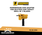 POWERHOUSE SAW ADAPTER 50MM (PH-SD-235M)