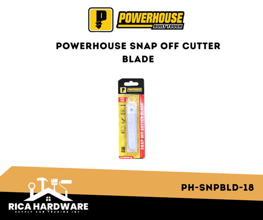 POWERHOUSE  SNAP OFF CUTTER BLADE (PH-SNPBLD-18)