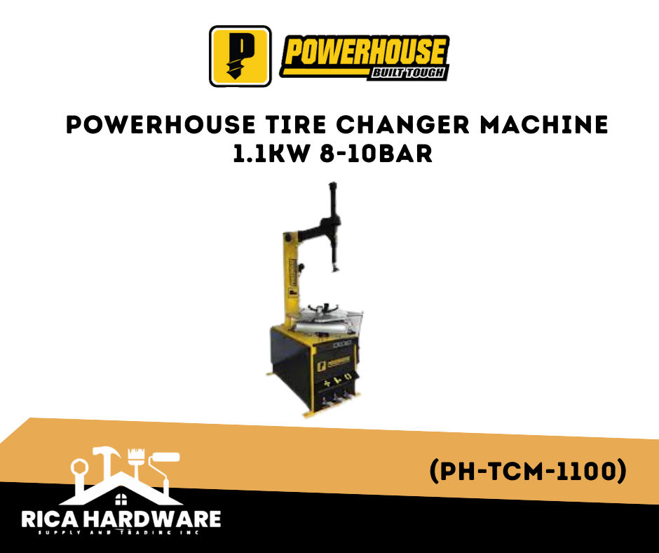 POWERHOUSE TIRE CHANGER MACHINE 1.1KW 8-10BAR (PH-TCM-1100)