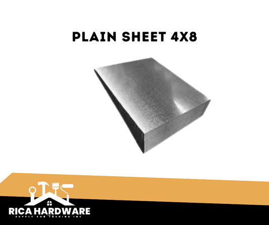 G.I PLAIN SHEET 4X8