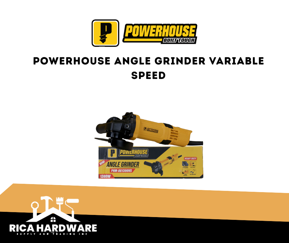 POWERHOUSE ANGLE GRINDER VARIABLE SPEED