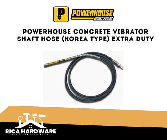 POWERHOUSE CONCRETE VIBRATOR SHAFT HOSE (KOREA TYPE) EXTRA DUTY
