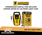 POWERHOUSE DIGITAL TIRE INFLATOR COPPER MOTOR W/LED WORK LIGHT 120W (PH-DTI-3650-120W)