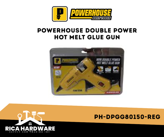 POWERHOUSE DOUBLE POWER HOT MELT GLUE GUN 80W/150W (PH-DPGG80150-REG)