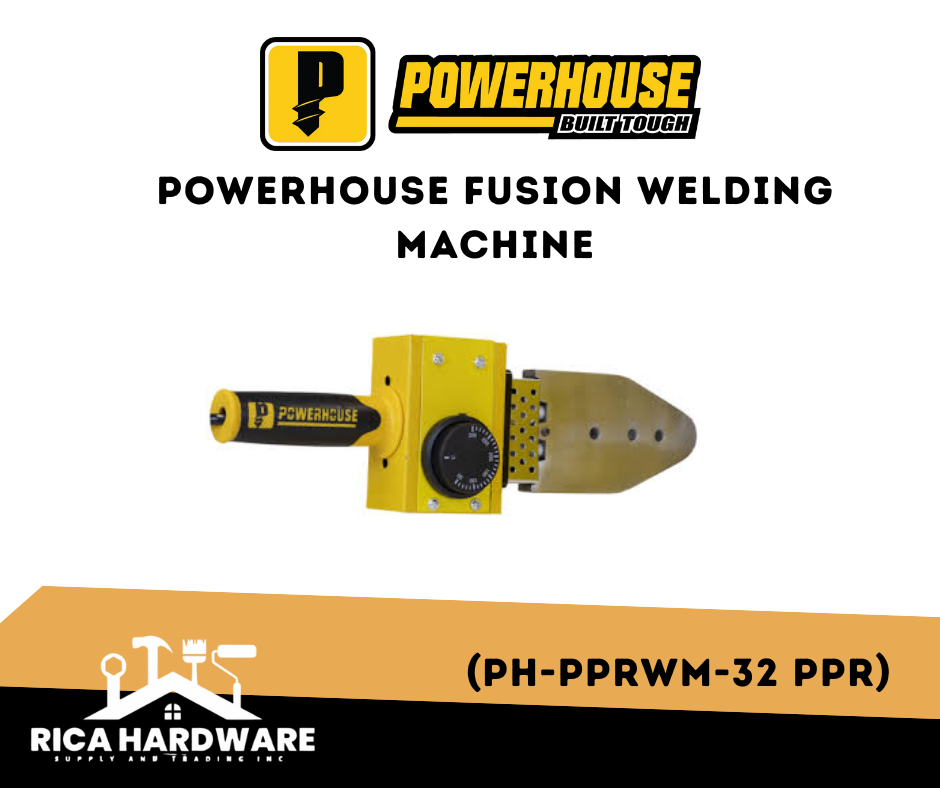 POWERHOUSE FUSION WELDING MACHINE (PH-PPRWM-32 PPR) – Rica Hardware ...