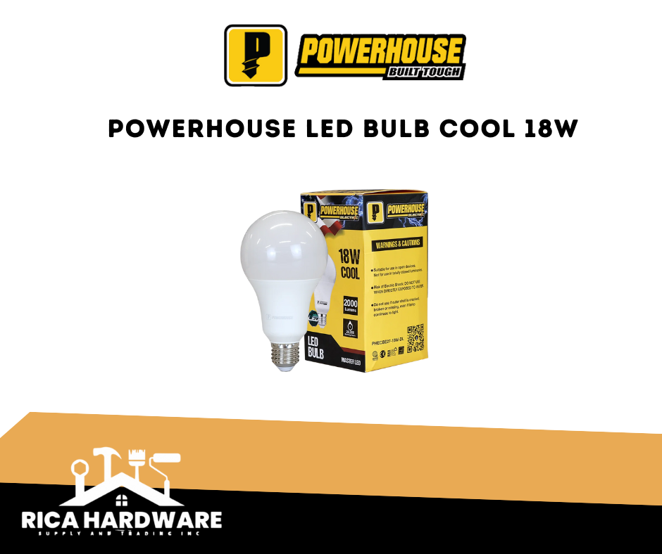 POWERHOUSE LED BULB COOL WHITE