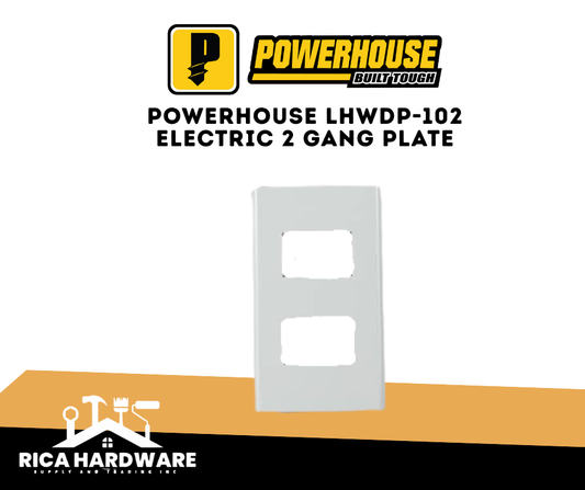 POWERHOUSE 2 GANG PLATE (LHWDP-102)