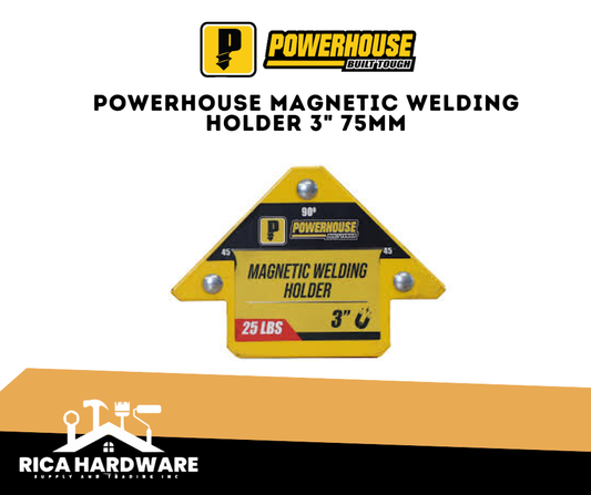 POWERHOUSE MAGNETIC WELDING HOLDER 3" 75MM