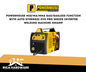 POWERHOUSE MIG/MA/MMA GAS/GASLESS FUNCTION WITH AUTO SYNERGIC EVO PRO SERIES INVERTER WELDING MACHINE 300AMP