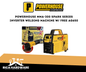 POWERHOUSE MMA-300 SPARK SERIES INVERTER WELDING MACHINE W/ FREE AG650