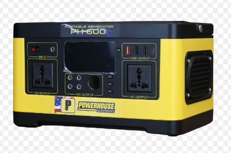 POWERHOUSE PH-PORTGEN-LION-600W MULTI FUNCTION LITHIUM PORTABLE GENERATOR